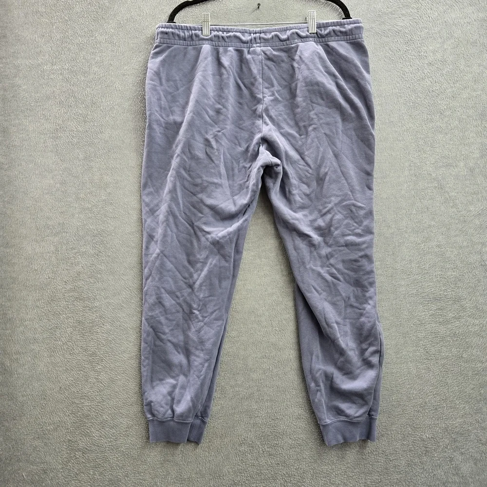 Nike Men Pants XL Blue Swoosh Embroidery Sweatpants BV4095-482 Logo 27